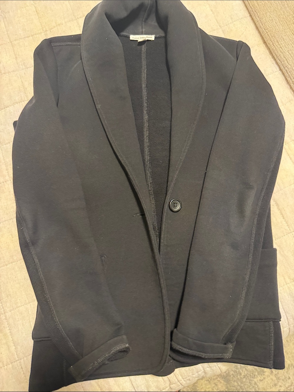 Banana Republic Black Shawl Collar Blazer
